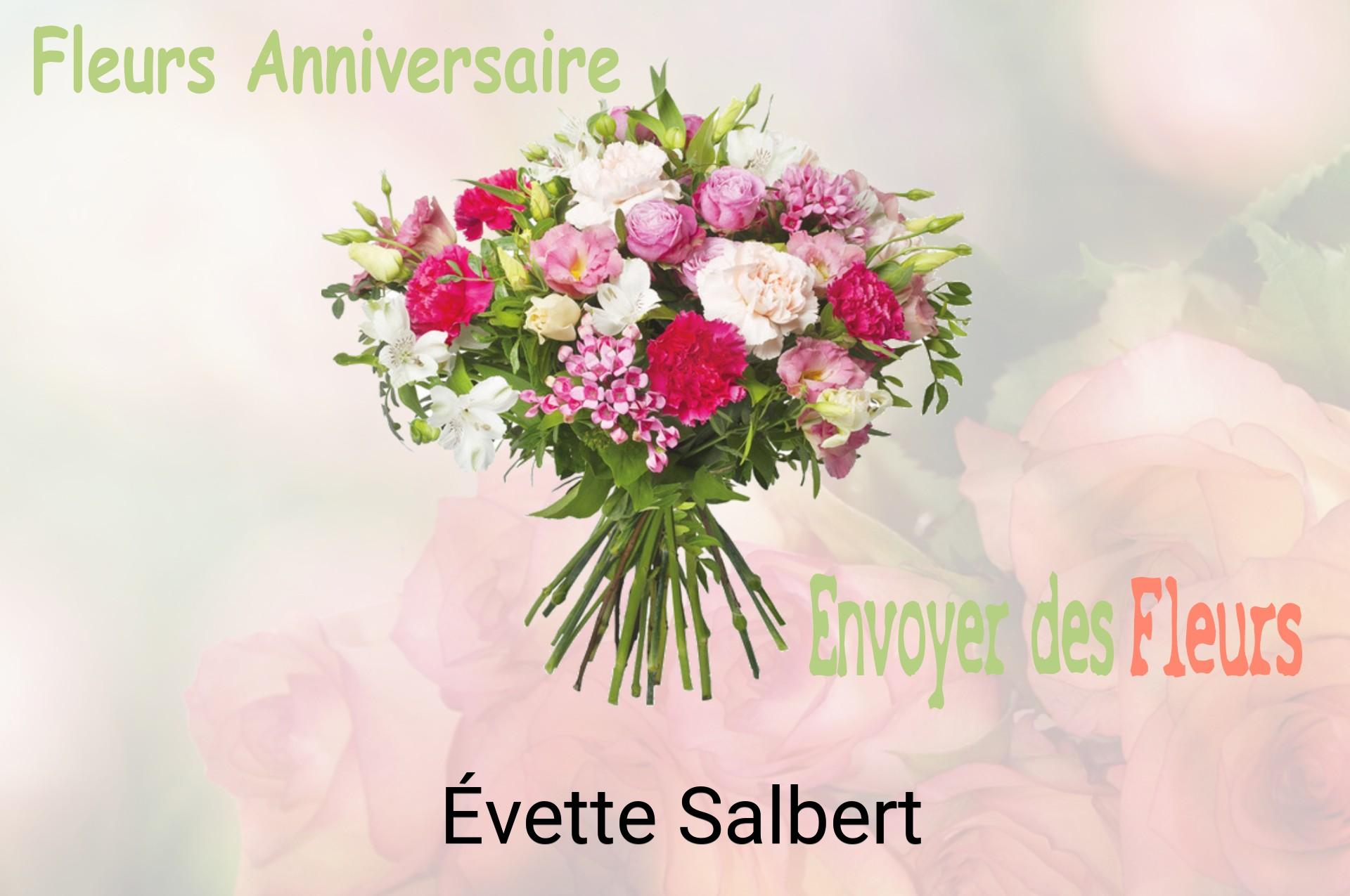 Bouquet de fleurs d’anniversaire livré à Évette-Salbert