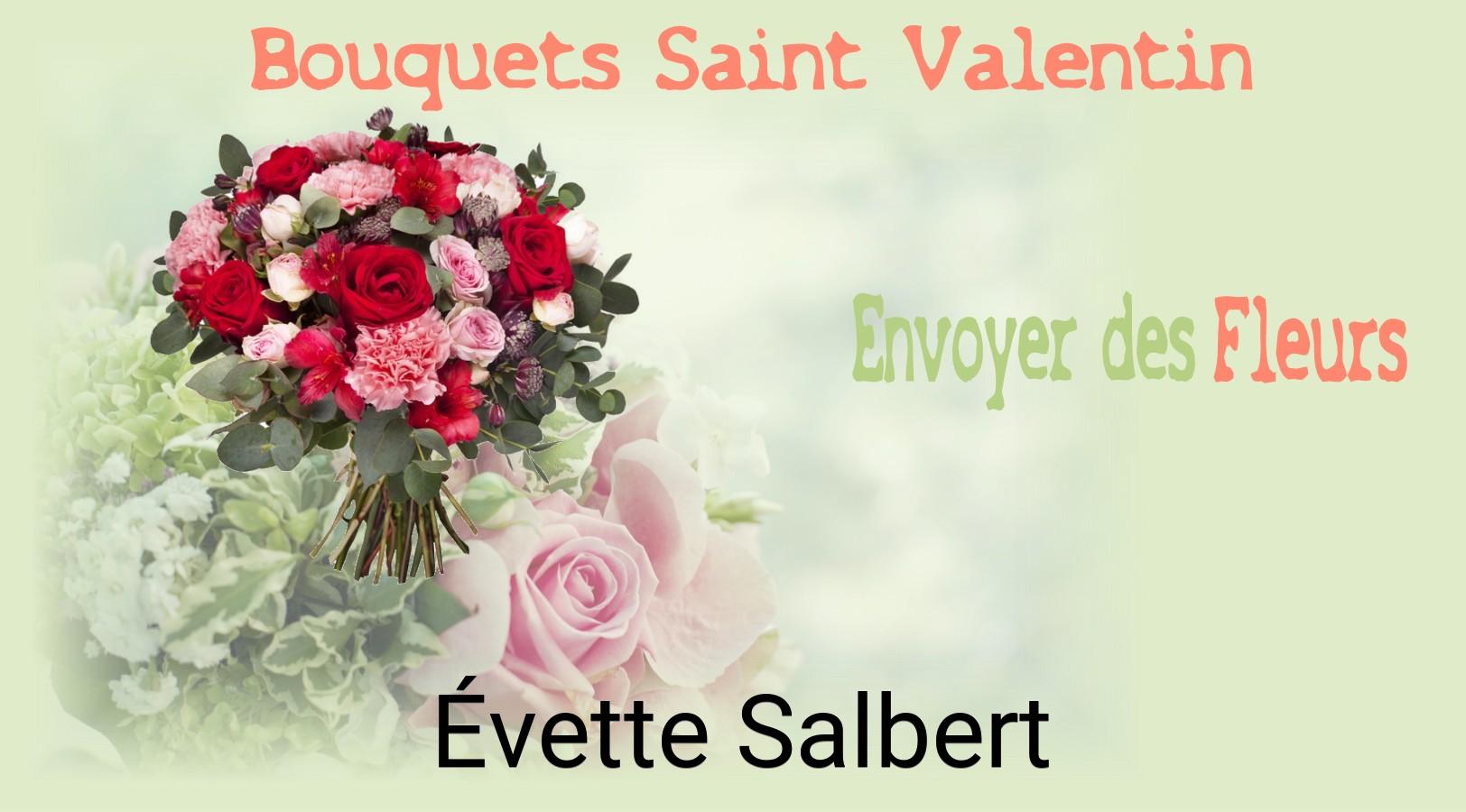 Roses de Saint-Valentin livrées à Évette-Salbert
